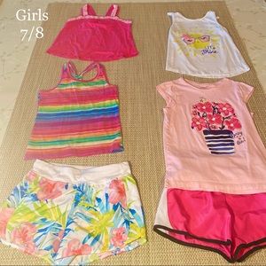 ✔️ SOLD 📬 VGUC Summer Bundle, Girls size 7/8